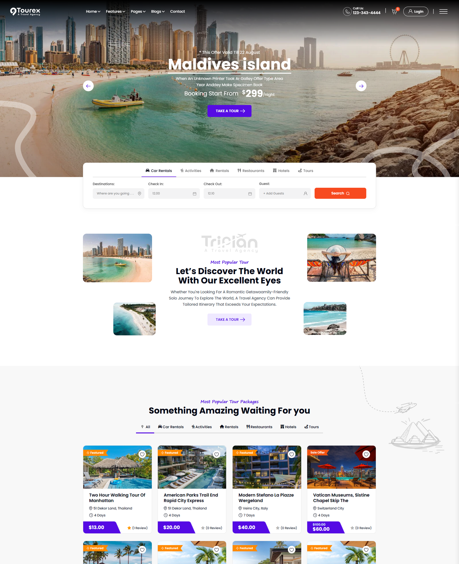 TourBooking & Hospitality Platform - Hệ thống Quản lý Du lịch & Đặt chỗ Toàn diện